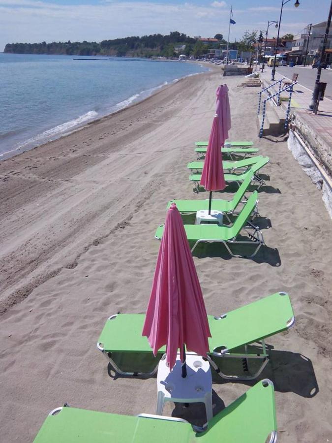 Hotel Dias Apartment Makrygialos Bagian luar foto