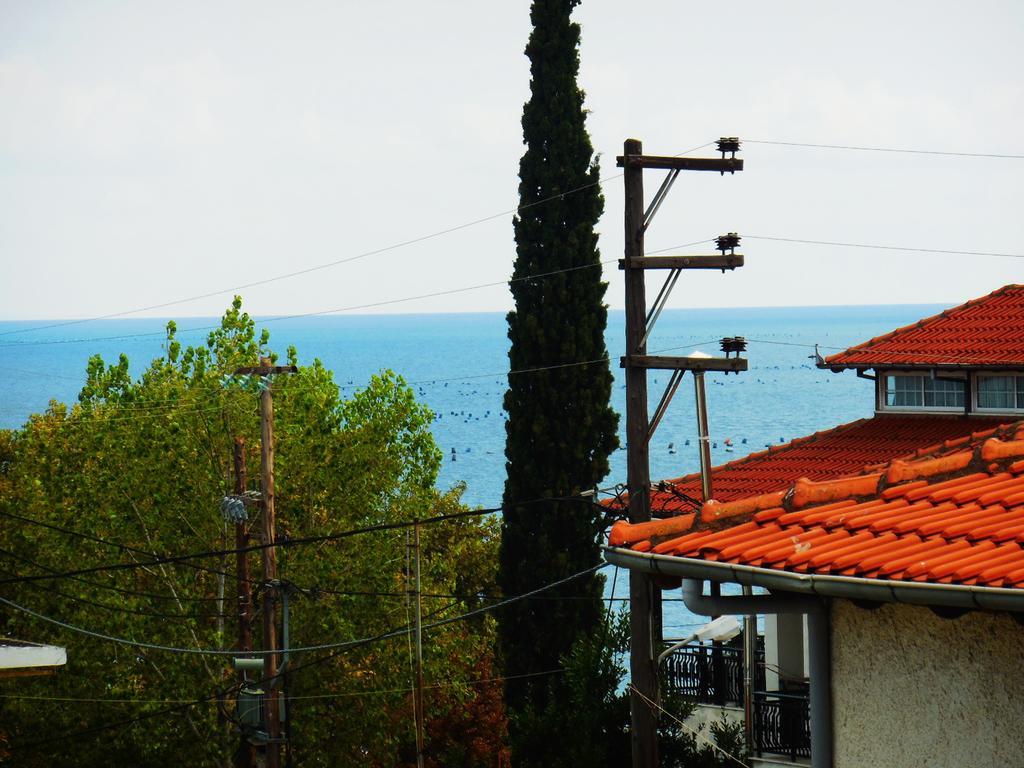 Hotel Dias Apartment Makrygialos Bagian luar foto