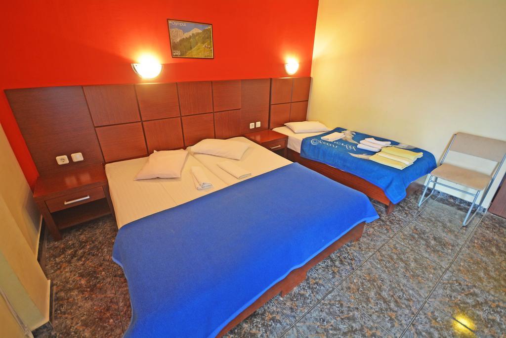 Hotel Dias Apartment Makrygialos Bagian luar foto